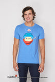 MapleStory New Horny Mushroom T-Shirt Blue
